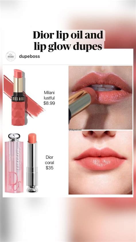 christian dior lip glow dupe|dior lip glow warm beige.